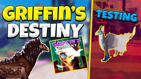 GRIFFIN S DESTINY Development Testing GAMEPLAY Roblox YouTube