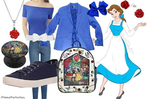 Belles Blue Dress Disneybound Outfits Inspiration Mummy Of Four