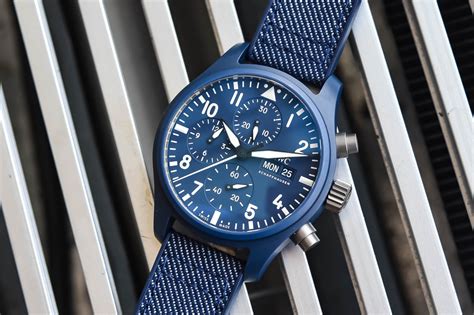 Hands On The New Iwc Pilot Chronograph Top Gun Black And Oceana