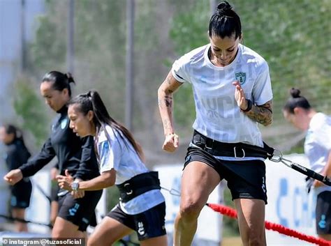 Spain's Jenni Hermoso pictured back in training for the first time ...