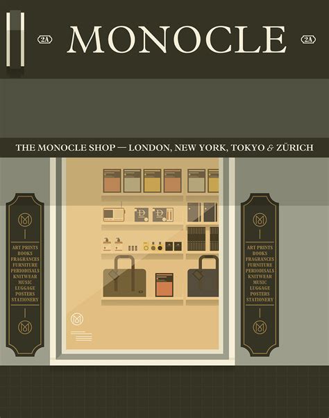 The Monocle Shop on Behance