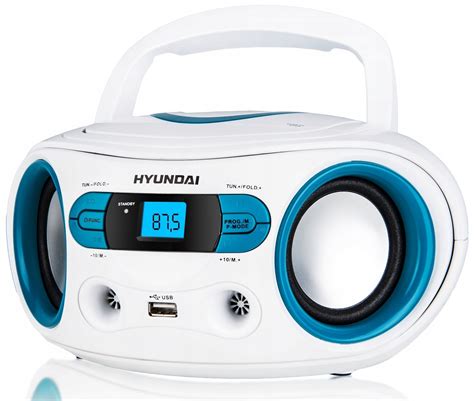 Radioodtwarzacz Boombox Hyundai Usb Aux Cd Mp Cyfrowe Radio Fm