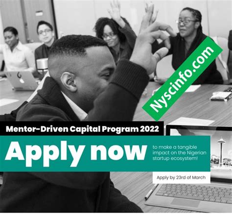 Apply For Vc4a Mentor Driven Capital Program Nigeria 2022