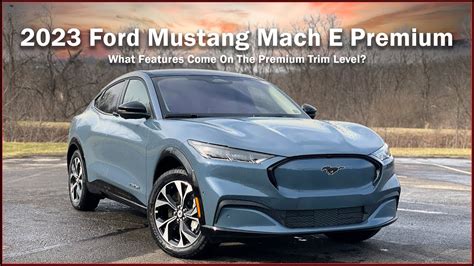 How Well Equipped Is The Premium Trim Ford Mustang Mach E