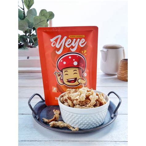 Jual Keripik Jamur Oyeye Original Shopee Indonesia