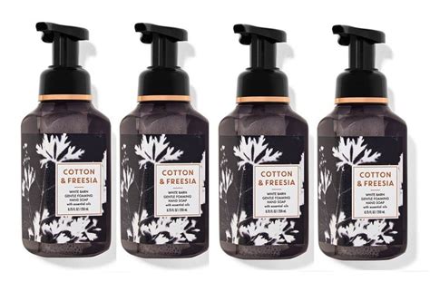 White Barn Cotton And Freesia Gentle Foaming Hand Soap 8 75 Ox X4