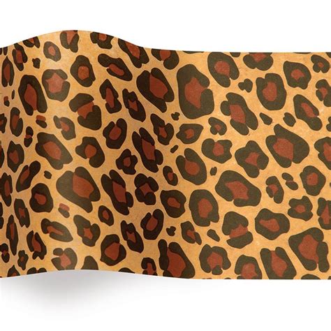 The Packaging Source Wholesale Tissue Paper Leopard Tissue Paper