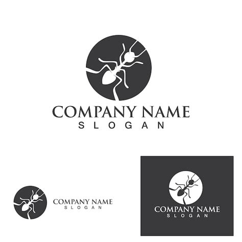 Premium Vector Ant Logo Template Vector Illustration Design