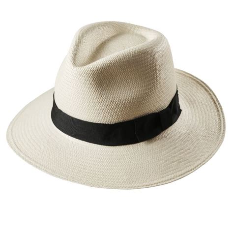 New Down Brim Panama Hat Cordings