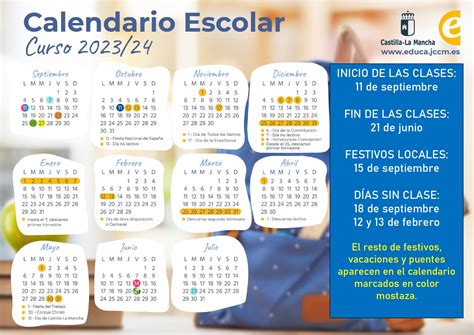 Calendario Escolar Ies Sierra Del Segura Elche De La