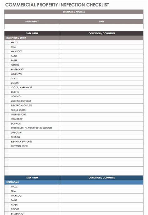 Property Inspection Reports Template New Free Property Management