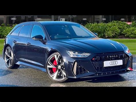 Brand New Audi RS6 Avant Carbon Black 4 0 TFSI V8 600 PS Quattro