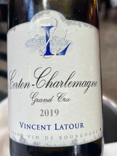 Domaine Vincent Latour Corton Charlemagne Grand Cru Vivino