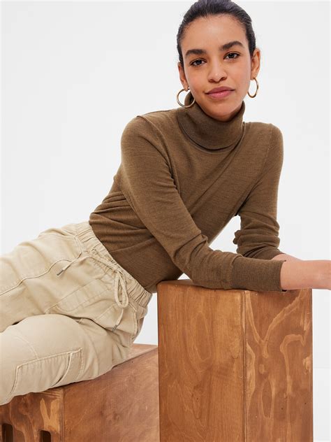 Merino Turtleneck Sweater Gap