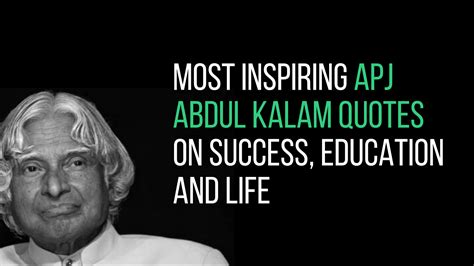 Quotes On Importance Of Education By Apj Abdul Kalam Korry Mildrid