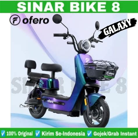 Jual Sepeda Listrik Ofero Galaxy Watt Electric E Bike Shopee