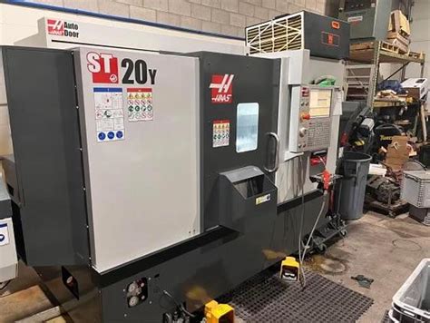 Used 2019 HAAS ST 20Y CNC Turning Center With Sub Spindle Y Axis And