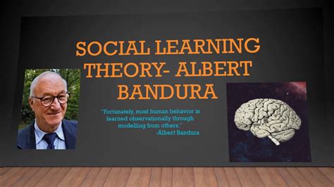 Albert Bandura Social Learning Theory Stages