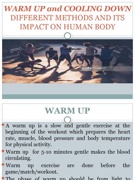 Warm Up Cooling Down And Individual Concept Pdf