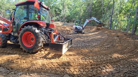 EP3 Building A BIG POND With Small Machines TIME LAPSE Day 2 KIOTI