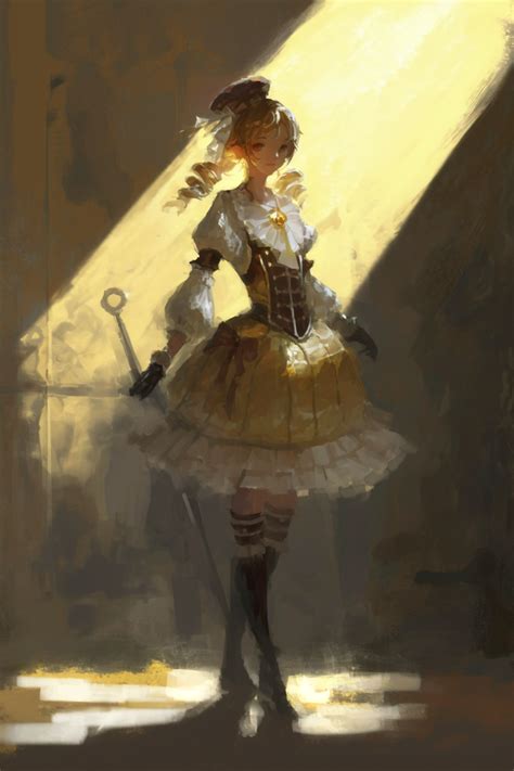 Tomoe Mami Mahou Shoujo MadokaMagica Image By Pixiv ID 33825870