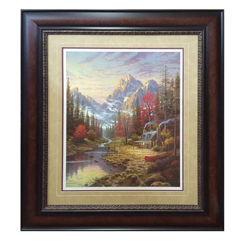 The Good Life By Thomas Kinkade Framed Print Signed And Numbered