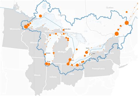 Mapping The Great Lakes Carrying Cargo Great Lakes Now