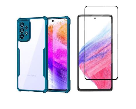 Capa Anti Impacto Samsung Galaxy A Pelicula Vidro D M Kit