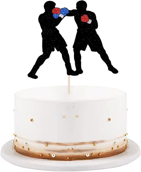 Lveud Boxing Match Cake Topper Boxer Decor Cake India Ubuy