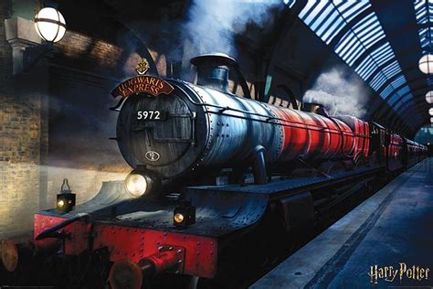 Harry Potter Poster X Hogwarts Express Afk Geekery Boutique