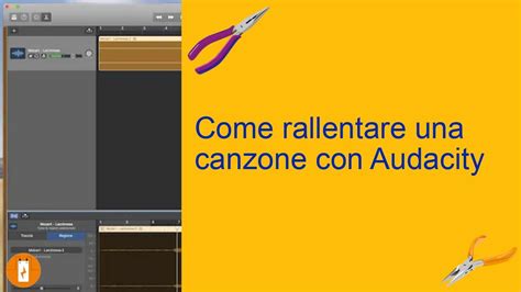 Come Rallentare Una Canzone Con Audacity Youtube