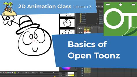 First Steps In Open Toonz Beginner Tutorial Animator Island