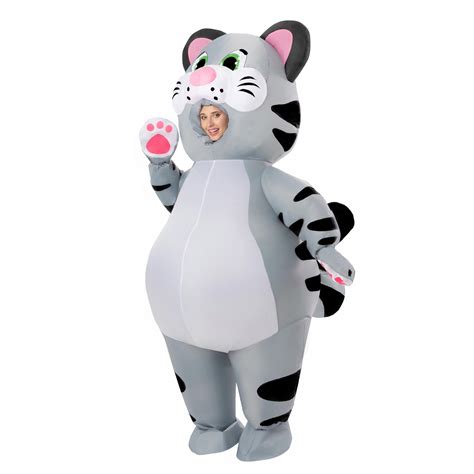 Spooktacular Creations Adult Inflatable Cat Costume **USED** *SEE NOTES