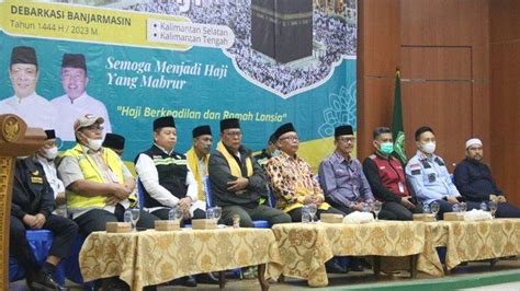 Sambut Kedatangan Jamaah Haji Kanwil Kemenkumham Kalsel Tegaskan