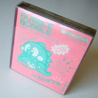 The Gay Gamer Nice Package Bubble Bobble Famicom Disk System