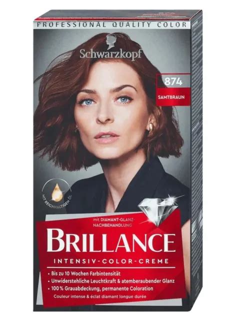 Schwarzkopf Brillance Intensive Color Creme Hair Color Permanent