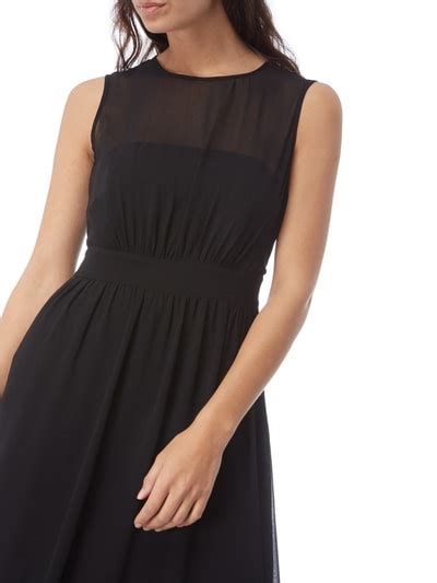 Esprit Collection Abendkleid Aus Chiffon Black Online Kaufen