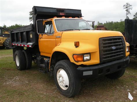 1996 Ford F800 Sa Dump Truck Jm Wood Auction Company Inc