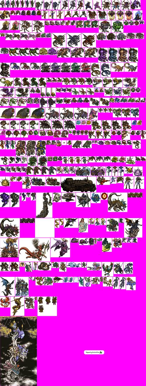 The Spriters Resource Full Sheet View Final Fantasy 6 Pixel