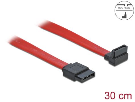 Delock Produkte 84249 Delock SATA 3 Gb S Kabel Gerade Auf Oben