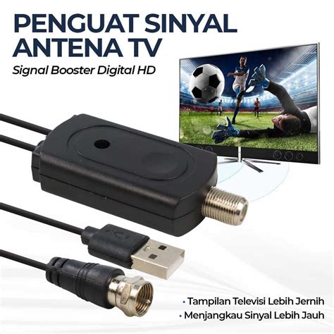 Jual Kebidumei Penguat Sinyal Antena Tv Signal Booster Digital Hd Dvb