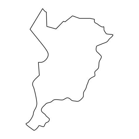 San Marcos department map, administrative division of the country of ...