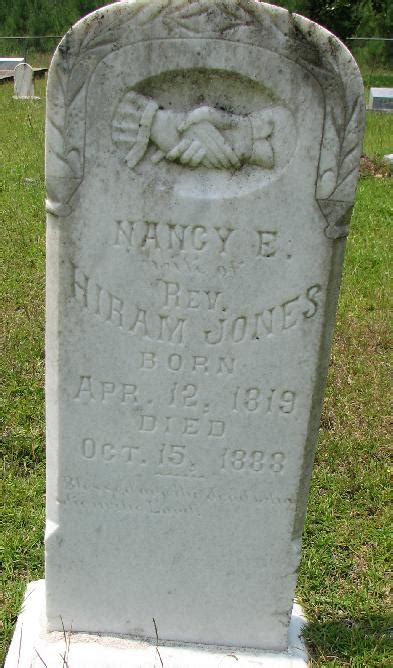 Nancy E Mangum Jones 1819 1888 Find A Grave äreminne