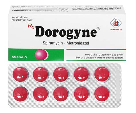 Dorogyne Metronidazole Spiramycin Pharmog