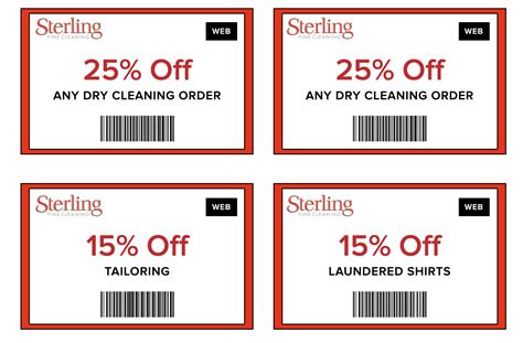 Coupons — Sterling Dry Cleaners