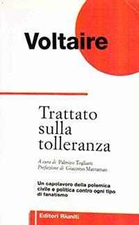 Il Trattato Sulla Tolleranza Voltaire Libro Editori Riuniti