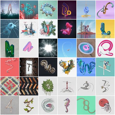 36 Days Of Type 2019 On Behance