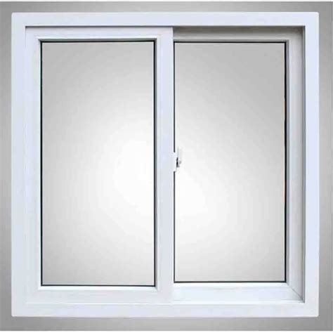 Upvc Two Track Sliding Glass Window Glass Thickness Mm At Rs