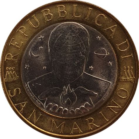 1000 Lire Geology San Marino Numista