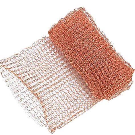 Buy Copper Mesh 5 X 10 Feet Pure 100 Copper Roll Blocker For Hole Diy Hole Filler